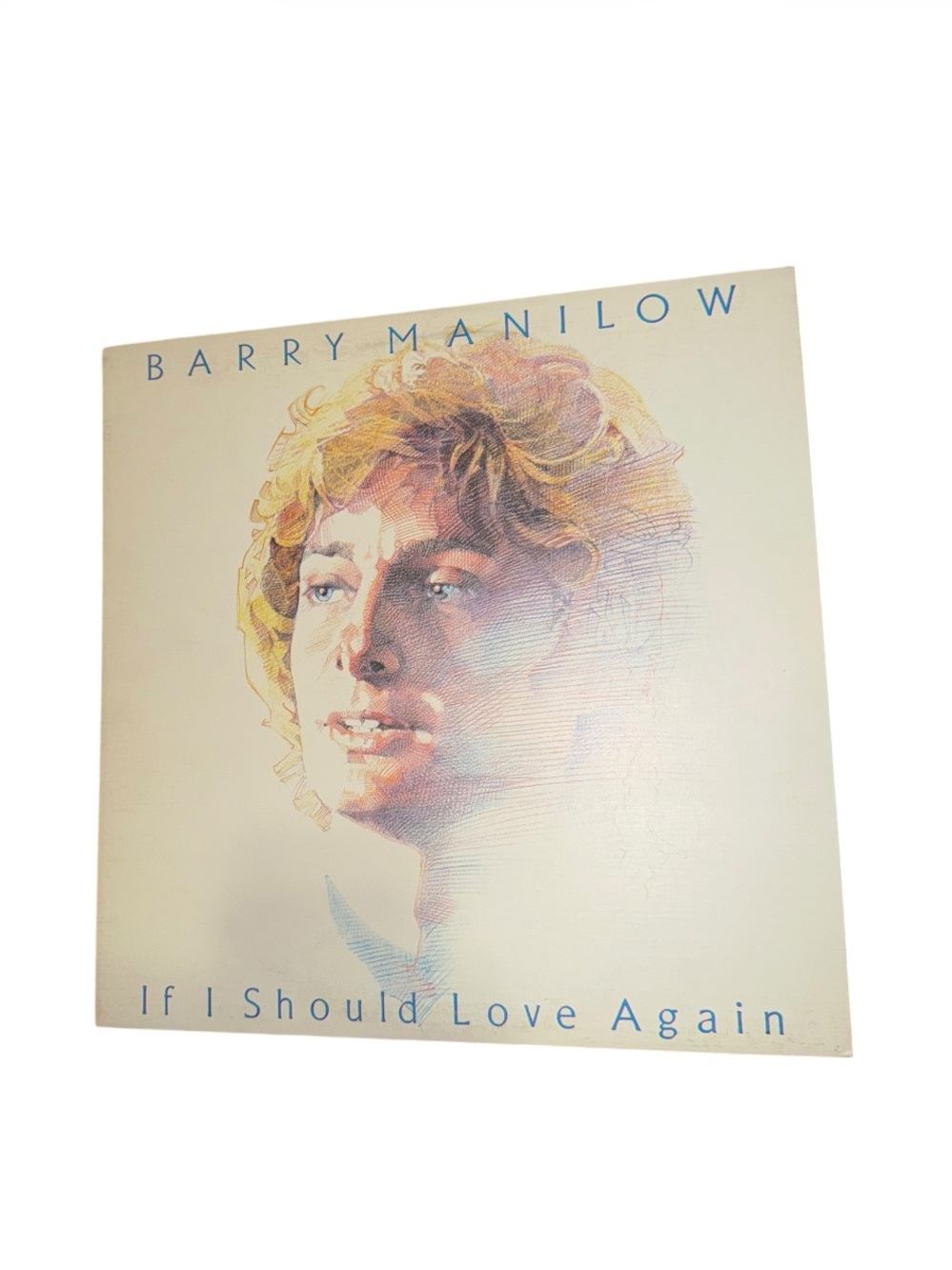 'If I Should Love Again' Album Art Print - Cream